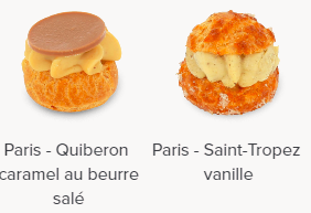 Mini Festive chou Salted (various flavours available)